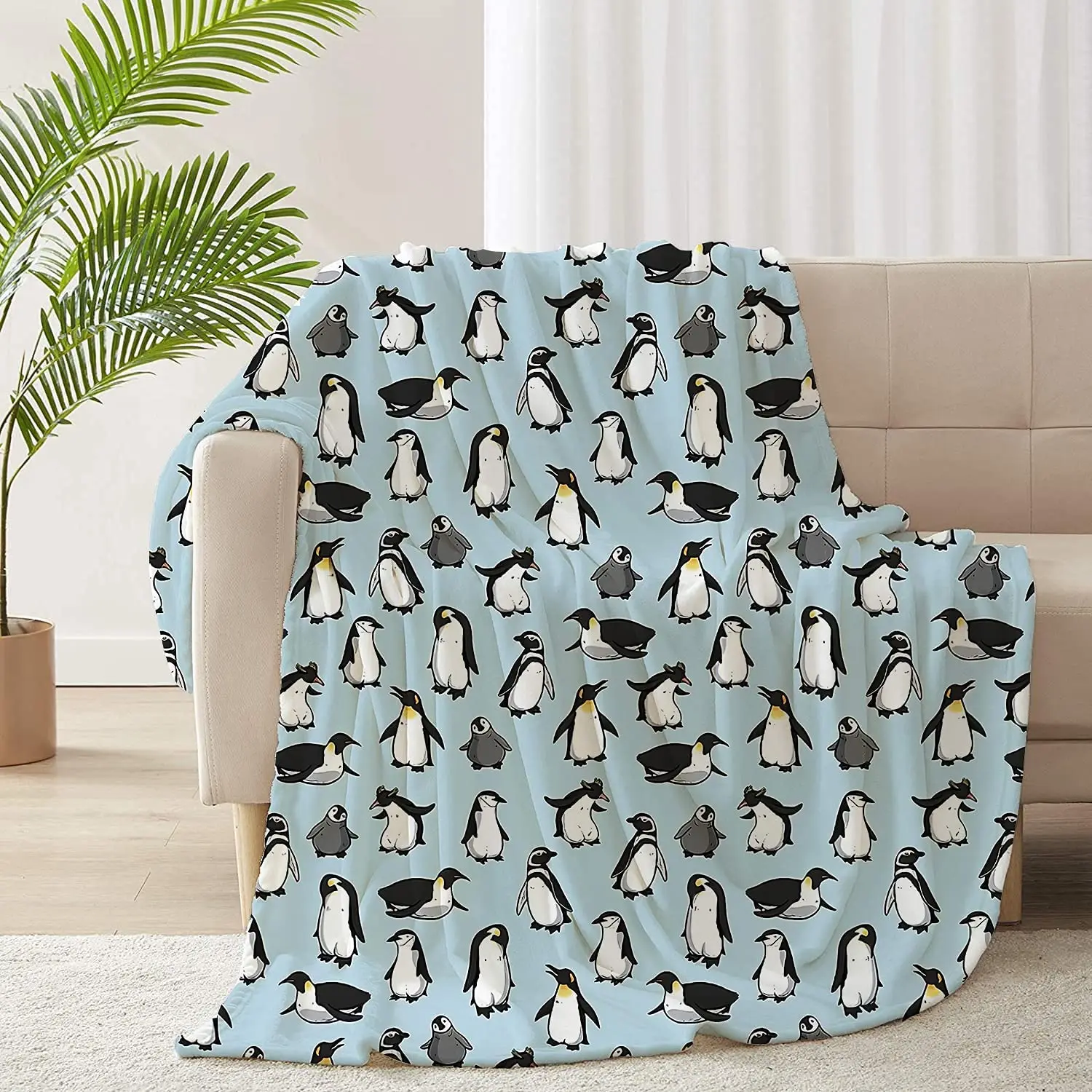 Cute Penguin Girls Throw Blanket Lightweight Travel Blanket, Soft and Warm Cozy Flannel Sofa Blankets for Kids Adults Gift
Cute Penguin Girls Throw Blanket Lightweight Travel Blanket, Soft and Warm Cozy Flannel Sofa Blankets for Kids Adults Gift
