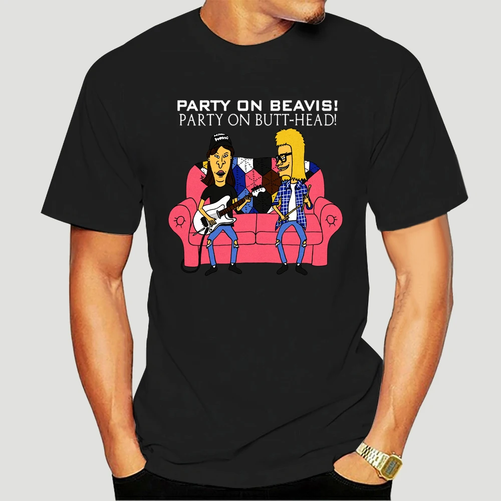 Party on Beavis Party on Butt-Head Wayne World Cotton T-Shirt for Men Short Sleeve Casual Printed Tee Size S-3Xl T Shirt-5102A
Party on Beavis Party on Butt-Head Wayne World Cotton T-Shirt for Men Short Sleeve Casual Printed Tee Size S-3Xl T Shirt-5102A