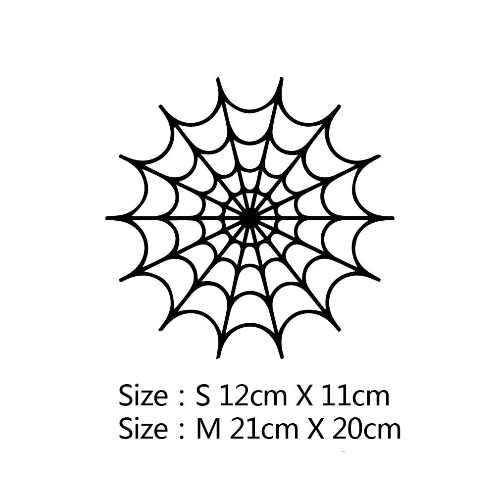 

Hot Lifelike Design Spider Web Car Stickers Styling Funny Waterproof Windshield KK12*11cm Vinyl