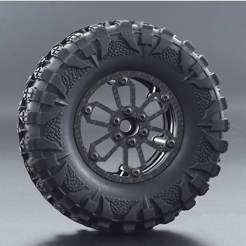 4Pcs Carbon Fiber 2.2Inch Beadlock Wheel Hub Rim for 1/10 RC Crawler Car Axial SCX10 RR10 Wraith YETI Traxxas TRX4
4Pcs Carbon Fiber 2.2Inch Beadlock Wheel Hub Rim for 1/10 RC Crawler Car Axial SCX10 RR10 Wraith YETI Traxxas TRX4