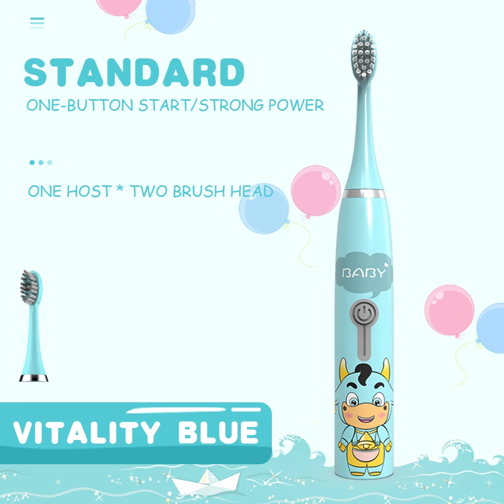 Electric Toothbrush For Kids Battery Powered Tooth Whitening Brush With Toothbrush Heads Cartoon Oral Health Soft Tooth Brush
Electric Toothbrush For Kids Battery Powered Tooth Whitening Brush With Toothbrush Heads Cartoon Oral Health Soft Tooth Brush