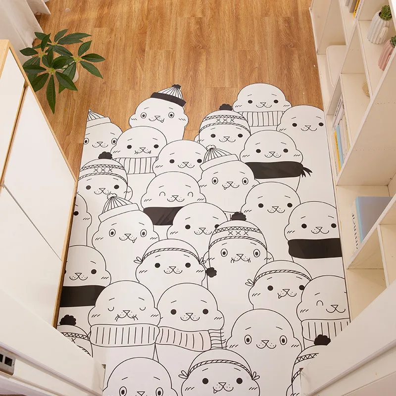 PU Animals Cute Doormat PVC Carpet DIY Cutting Floor Mats Waterproof Non-Slip Dustproof Kitchen Rug Living Room Bedroom Bath Mat
PU Animals Cute Doormat PVC Carpet DIY Cutting Floor Mats Waterproof Non-Slip Dustproof Kitchen Rug Living Room Bedroom Bath Mat