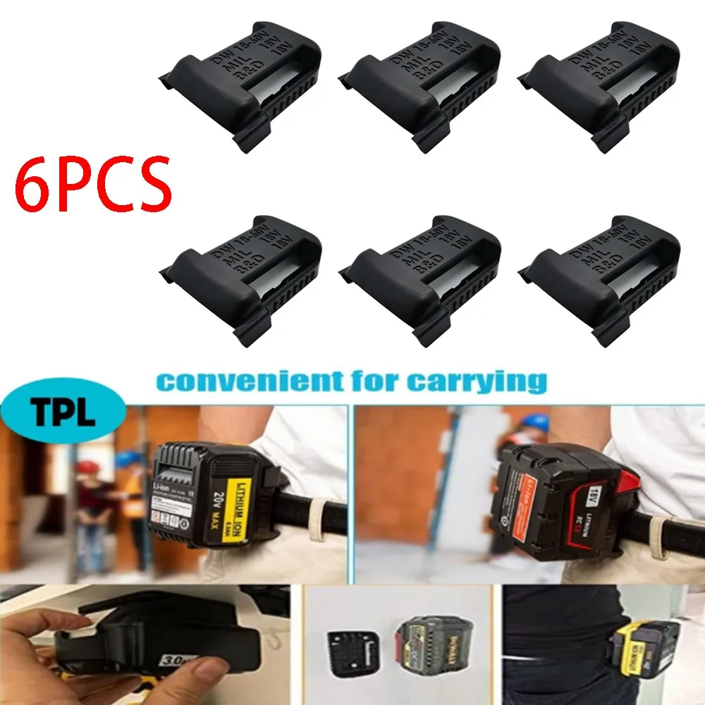 6pcs Battery Mounts For Milwaukee DeWalt Black&Decker Storage Shelf Rack Protection Holder Hanger Box
6pcs Battery Mounts For Milwaukee DeWalt Black&Decker Storage Shelf Rack Protection Holder Hanger Box