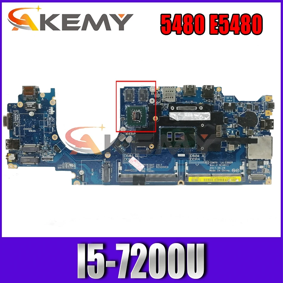 Абсолютно Новый I5-7200U материнская плата для ноутбука Dell Latitude 5480 E5480 CDM70 LA-E082P CN-0RY08D RY08D T60R1 материнская плата 100% тестирование
Абсолютно Новый I5-7200U материнская плата для ноутбука Dell Latitude 5480 E5480 CDM70 LA-E082P CN-0RY08D RY08D T60R1 материнская плата 100% тестирование