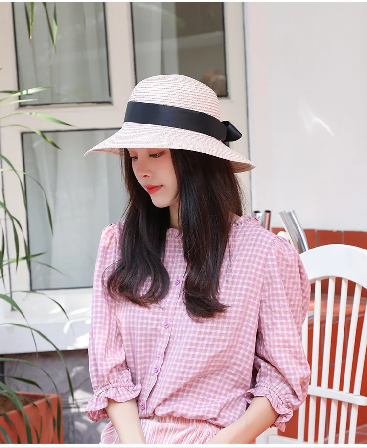2021 new sun hat female summer foldable small rim sunscreen hat fisherman hat sun hat beach woven straw hat women cap
2021 new sun hat female summer foldable small rim sunscreen hat fisherman hat sun hat beach woven straw hat women cap