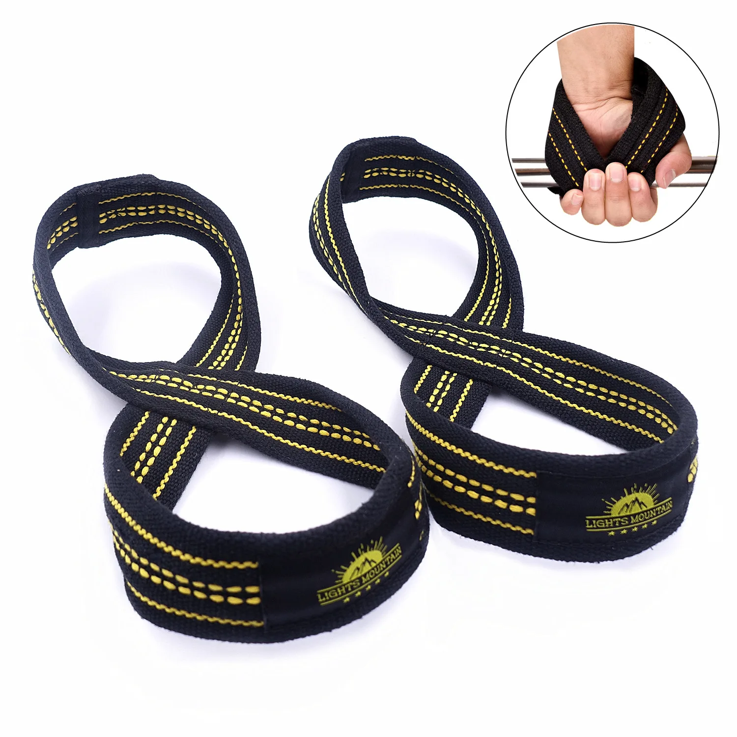 Figure 8 Weight Lifting Straps Non Slip Fitness Wrist Straps for Powerlifting Deadlifts Crossfit Bodybuilding Strength Training
Figure 8 Weight Lifting Straps Non Slip Fitness Wrist Straps for Powerlifting Deadlifts Crossfit Bodybuilding Strength Training