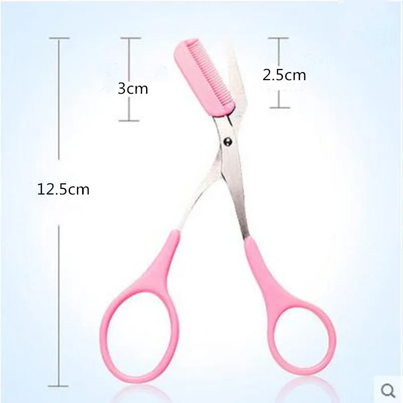 1pc Portable Eyebrow Scissors with Comb Eyebrow Razor Trimmer Eyebrow Shaper Shaping Tool Face Hair Remover Shaver for Women
1pc Portable Eyebrow Scissors with Comb Eyebrow Razor Trimmer Eyebrow Shaper Shaping Tool Face Hair Remover Shaver for Women