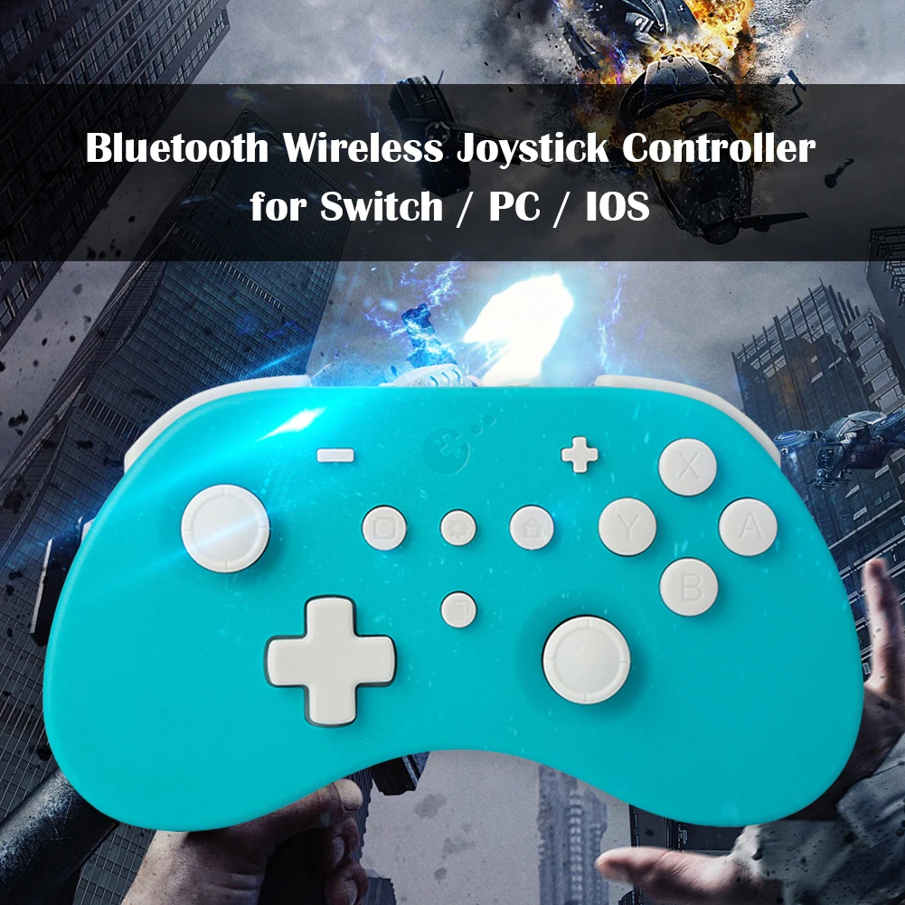PRO Bluetooth-compatible Gamepad Game Entertainment NS19 Elves Set Accessories for Nintendo Switch iOS Android Smartphone PC
PRO Bluetooth-compatible Gamepad Game Entertainment NS19 Elves Set Accessories for Nintendo Switch iOS Android Smartphone PC