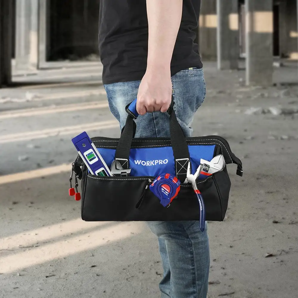WORKPRO Tool Hand Bag Electrician Bag Tool Organizers Waterproof Tool Storage Bag
WORKPRO Tool Hand Bag Electrician Bag Tool Organizers Waterproof Tool Storage Bag