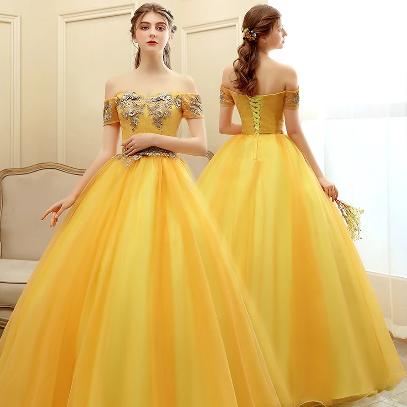 Жёлтые/бордовые/синие тюлевые платья для Quinceanera с золотой кружевной аппликацией бальное платье для выпускного вечера жемчужные платья 15
Жёлтые/бордовые/синие тюлевые платья для Quinceanera с золотой кружевной аппликацией бальное платье для выпускного вечера жемчужные платья 15