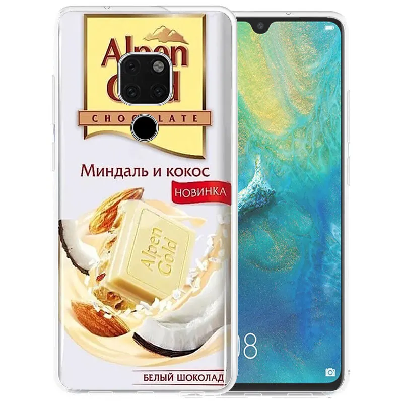 Мягкий силиконовый чехол для телефона Alenka bar wonka chocolate Huawei Mate30 Mate20 Y92019 Y7 Y62019 Y52019 Y3