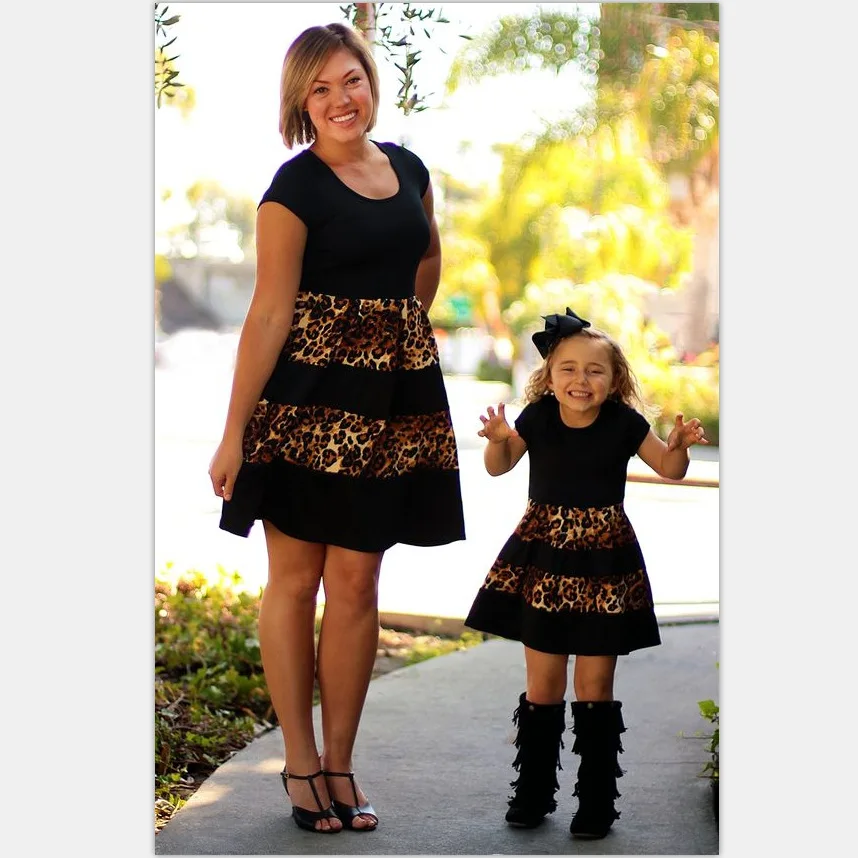 Mommy and Me Family Matching Outfits Mother & Daughter Clothes Mom and Daughter Dress Family Look Fashion Leopard Patchwork
Mommy and Me Family Matching Outfits Mother & Daughter Clothes Mom and Daughter Dress Family Look Fashion Leopard Patchwork