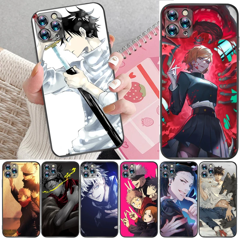 Jujutsu Kaisen Fushiguro Megumi Satoru Gojo Yuji Itadori Sukuna Phone Case For iPhone XR XS Max Carcasa Funda Back Cover Coque
Jujutsu Kaisen Fushiguro Megumi Satoru Gojo Yuji Itadori Sukuna Phone Case For iPhone XR XS Max Carcasa Funda Back Cover Coque