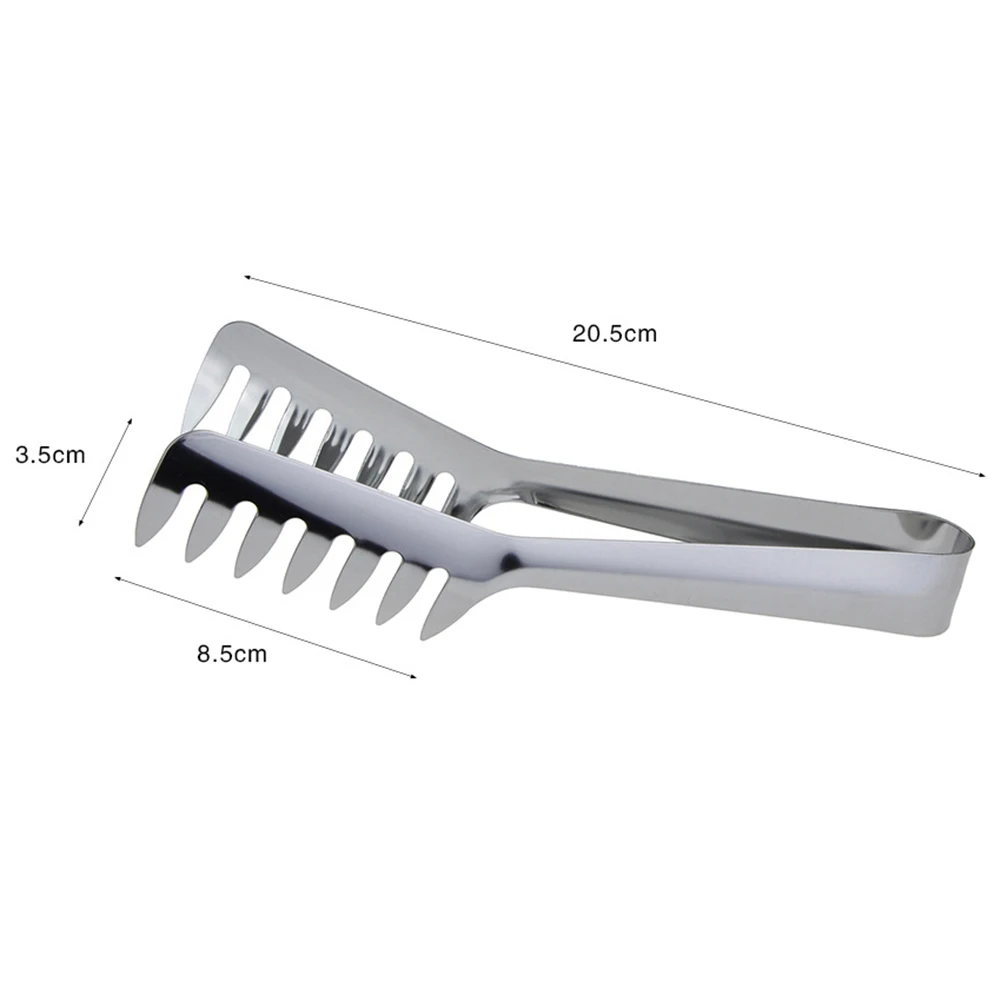 Stainless Steel Food Comb Spaghetti Tongs Pointed Food Tongs Western Restaurants Tools Household Kitchen Tools 
Stainless Steel Food Comb Spaghetti Tongs Pointed Food Tongs Western Restaurants Tools Household Kitchen Tools