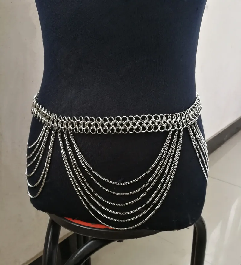 01002 Women Fashion Waist Belly Chain Jewelry Women Sexy Beach Chains Multi-layers Tassel Harness Body Jewelry Clothing
01002 Women Fashion Waist Belly Chain Jewelry Women Sexy Beach Chains Multi-layers Tassel Harness Body Jewelry Clothing