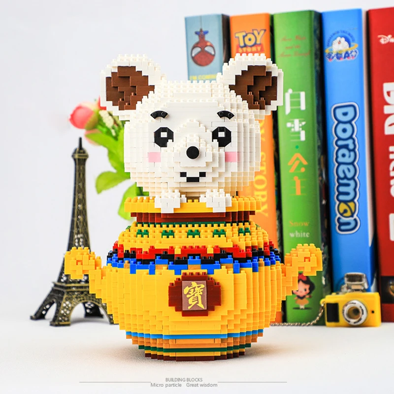 1788 шт., Детский конструктор «мышь на удачу»
1788 шт., Детский конструктор «мышь на удачу»