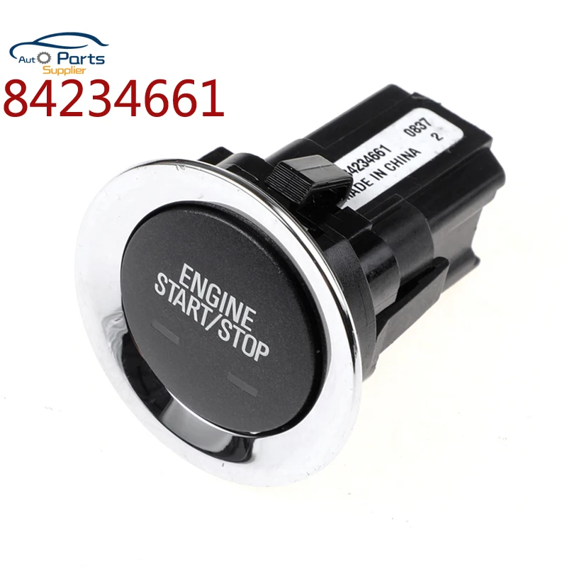 New 84234661 Engine Start/Stop Ignition Switch w/Chrome Trim OEM For 15 16 17 18 19 Chevrolet GMC Black
New 84234661 Engine Start/Stop Ignition Switch w/Chrome Trim OEM For 15 16 17 18 19 Chevrolet GMC Black