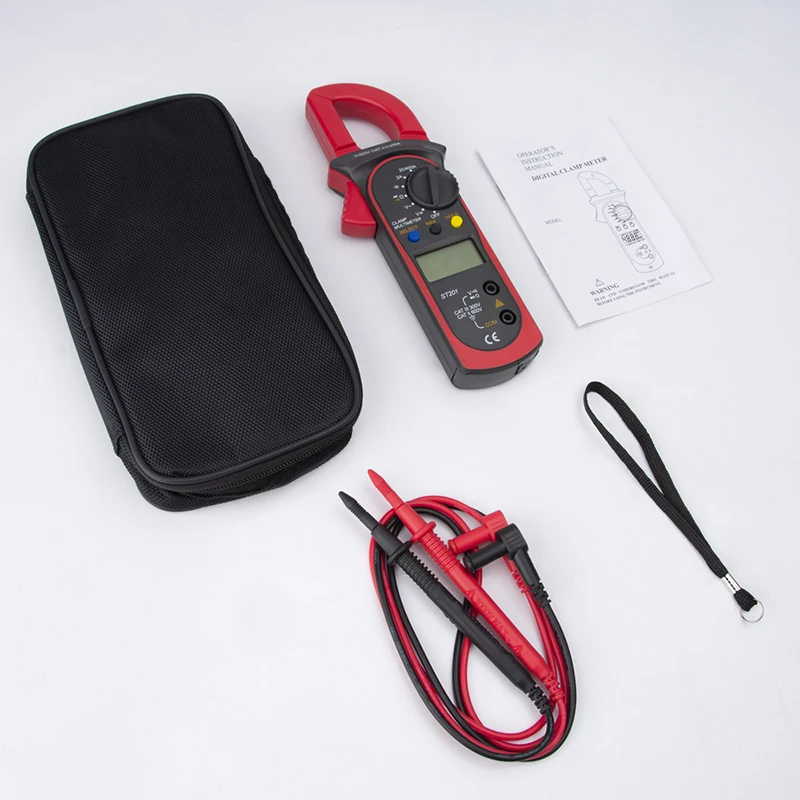 AC/DC Volt Amp Digital Clamp Meters Auto Range LCD Display Handheld Meter High Precision Multimeter Resistance Tester Tool
AC/DC Volt Amp Digital Clamp Meters Auto Range LCD Display Handheld Meter High Precision Multimeter Resistance Tester Tool