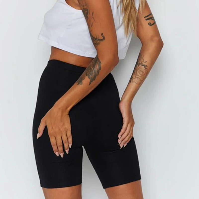 Women cotton Shorts Thin Fitness Casual High Waist Biker Shorts Summer Slim Knee-Length Bottoms Black Cycling Shorts Streetwear
Women cotton Shorts Thin Fitness Casual High Waist Biker Shorts Summer Slim Knee-Length Bottoms Black Cycling Shorts Streetwear