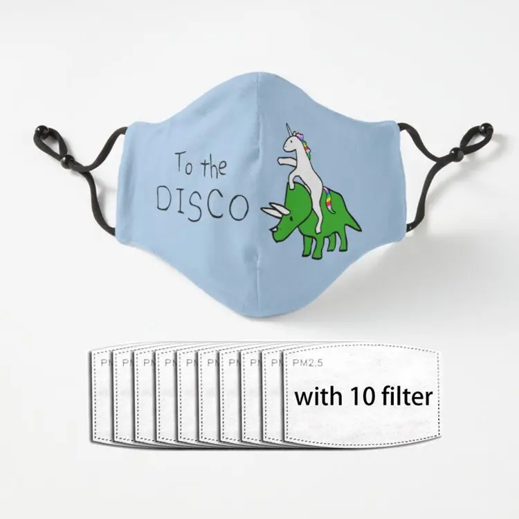 Маска для взрослых Triceratops для езды на диско, единорог, Пылезащитная многоразовая маска для лица из полиэстера
Маска для взрослых Triceratops для езды на диско, единорог, Пылезащитная многоразовая маска для лица из полиэстера