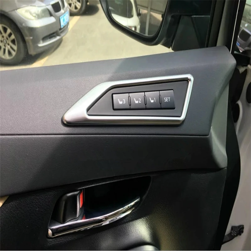 

WELKINRY For Toyota Alphard Vellfire AH30 2015 2016 2017 2018 2019 2020 car seat memory adjustment switch regulator button trim