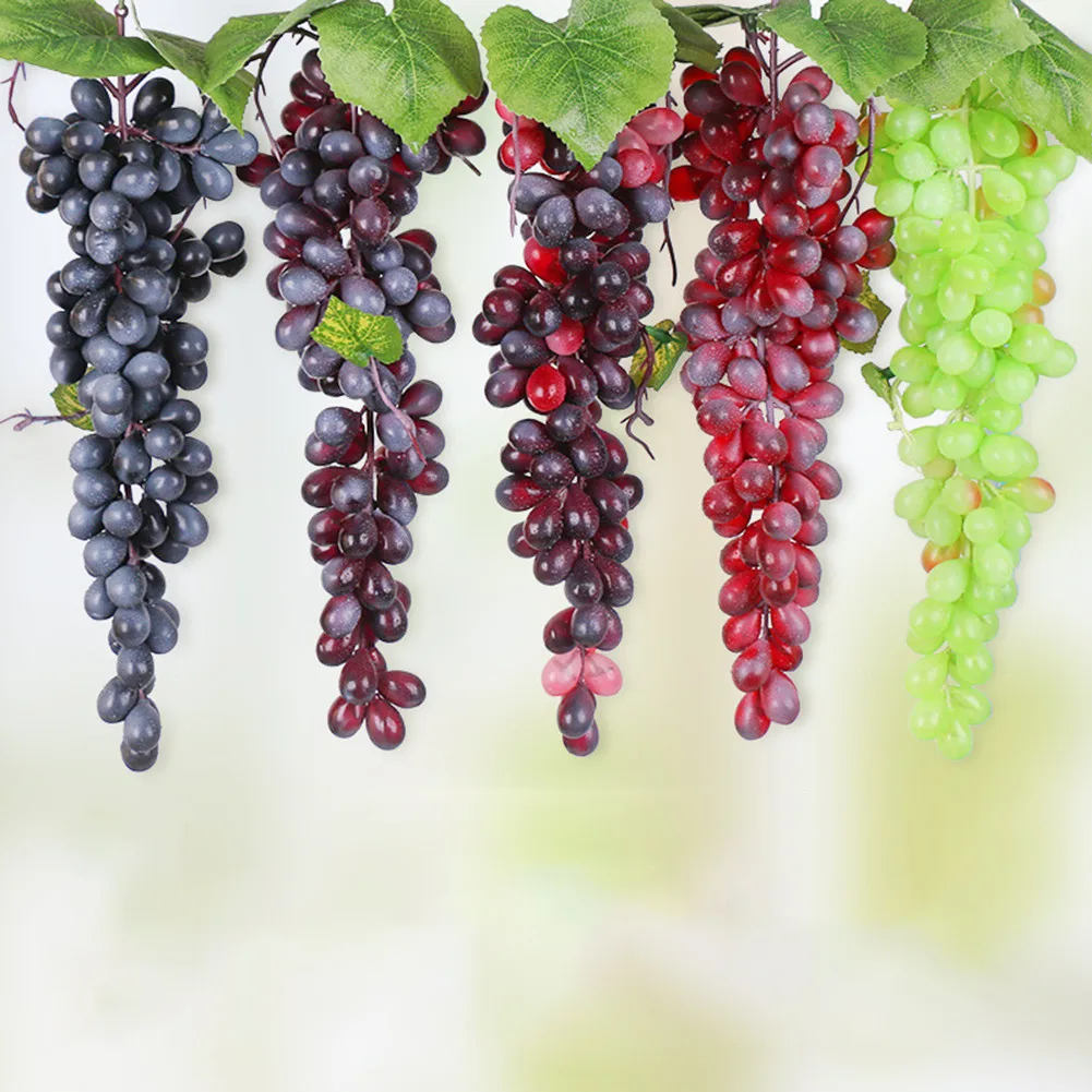 Hanging Artificial Grapes DIY Artificial Fruits Plastic Fake Fruit For Home Garden Decoration Christmas Wedding Party Supplies
Hanging Artificial Grapes DIY Artificial Fruits Plastic Fake Fruit For Home Garden Decoration Christmas Wedding Party Supplies