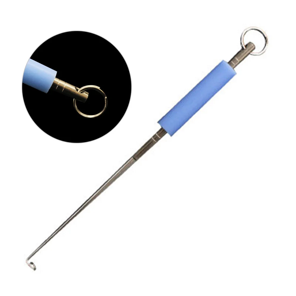 Stainless Steel Silicone Handle Hook Remover Fish Hook Separator Fishing Tackle Fishing Hooks Extractor
Stainless Steel Silicone Handle Hook Remover Fish Hook Separator Fishing Tackle Fishing Hooks Extractor