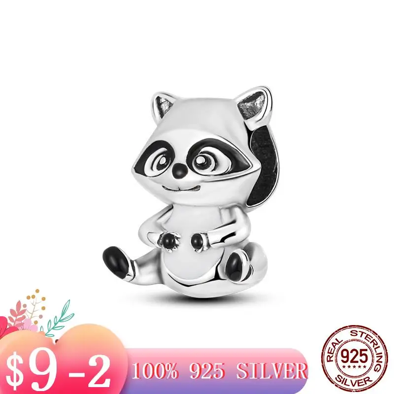 Independent Design 2021 New 925 Sterling Silver Raccoon Charm Fit Original Pandora Bracelet Making Fashion DIY Jewelry For Women
Independent Design 2021 New 925 Sterling Silver Raccoon Charm Fit Original Pandora Bracelet Making Fashion DIY Jewelry For Women