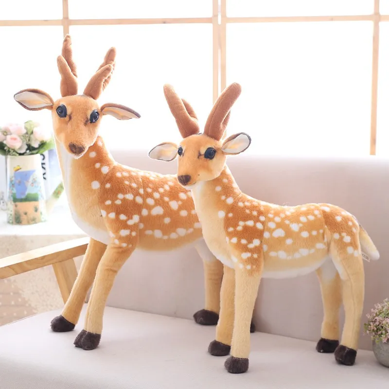 Deer Simulation Animal Deer Children Playmate Kids Gift Home Decoration Plush Doll Toy
Deer Simulation Animal Deer Children Playmate Kids Gift Home Decoration Plush Doll Toy