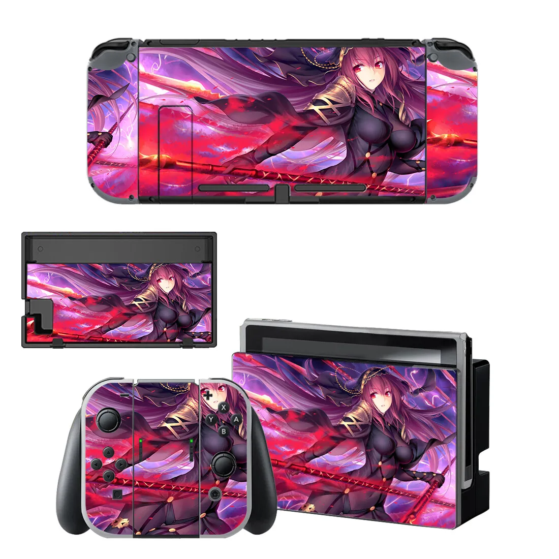 Чехол Fate Saber наклейка с защитой экрана Skin для Nintendo Switch, полный комплект, док-станция для зарядного устройства, держатель, контроллер Joycon
Чехол Fate Saber наклейка с защитой экрана Skin для Nintendo Switch, полный комплект, док-станция для зарядного устройства, держатель, контроллер Joycon