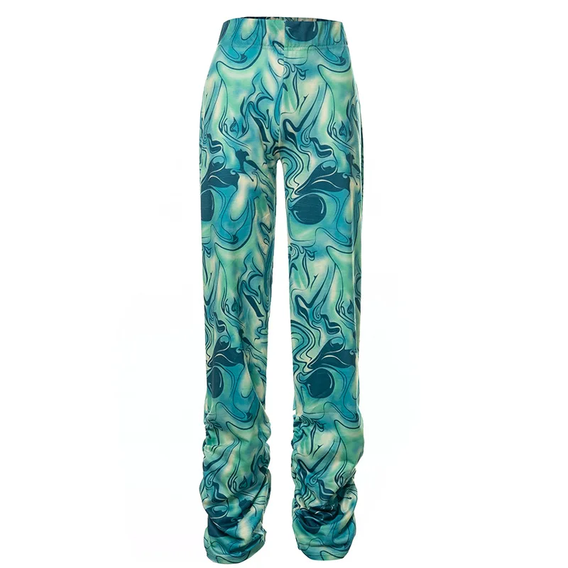 Summer new abstraction and dyeing comfortable leisure trousers of loose folds female pants women vintage streetwear
Summer new abstraction and dyeing comfortable leisure trousers of loose folds female pants women vintage streetwear