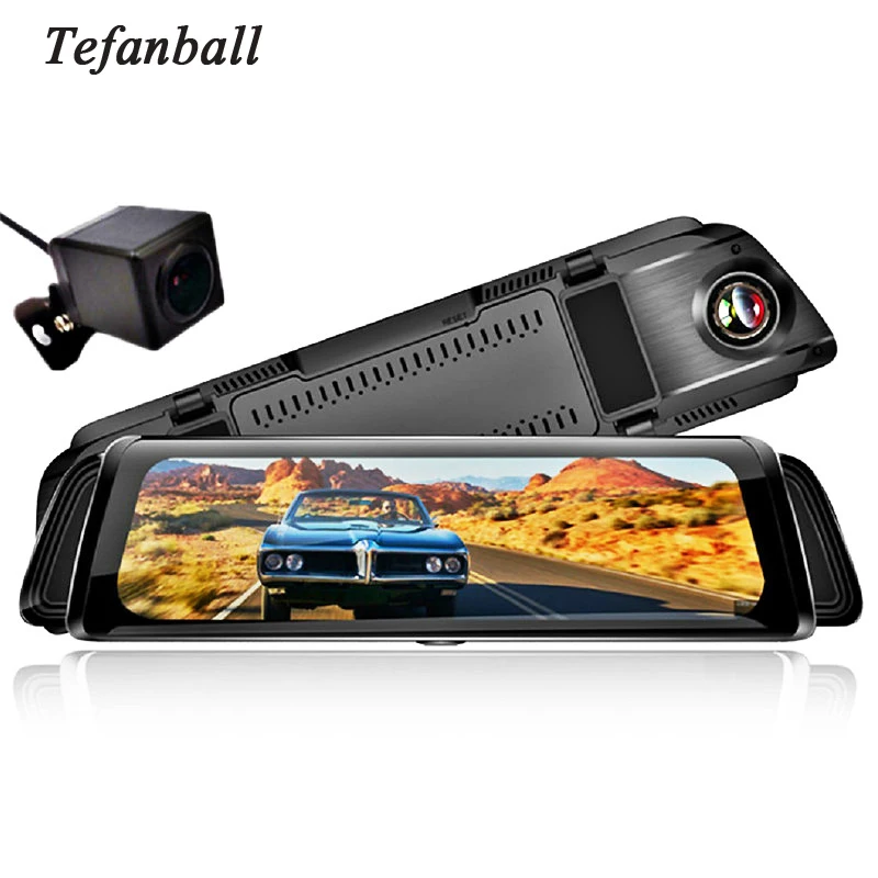 Tefanball Stream Media Car Recorder 10" Car DVR Camera Rear View Mirror FHD 1080P 170 Degree Wide-Angle Dash Cam Registrar
Tefanball Stream Media Car Recorder 10" Car DVR Camera Rear View Mirror FHD 1080P 170 Degree Wide-Angle Dash Cam Registrar