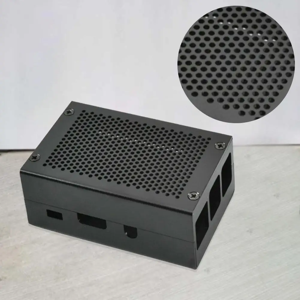 Чехол для Raspberry Pi 3b +/3B, Пассивный охлаждающий корпус из алюминиевого сплава, металлический корпус, чехол с рассеиванием тепла 
Чехол для Raspberry Pi 3b +/3B, Пассивный охлаждающий корпус из алюминиевого сплава, металлический корпус, чехол с рассеиванием тепла
