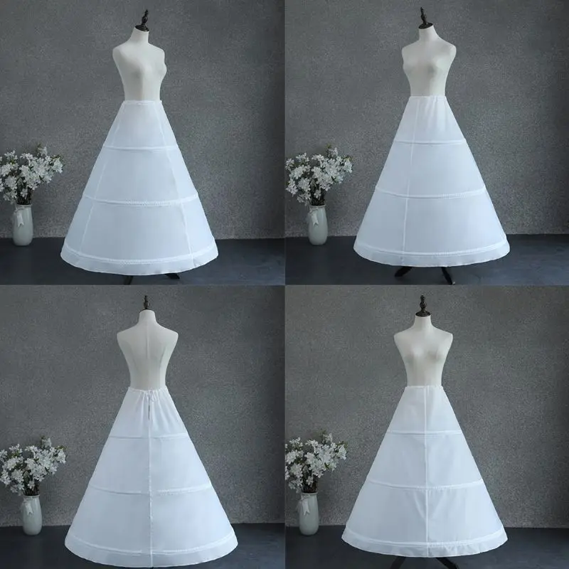 Womens Adjustable Waist 3 Hoop A-Line Wedding Bridal Petticoat Crinoline Single Layer White Ball Gown Half Slip Underskirt
Womens Adjustable Waist 3 Hoop A-Line Wedding Bridal Petticoat Crinoline Single Layer White Ball Gown Half Slip Underskirt