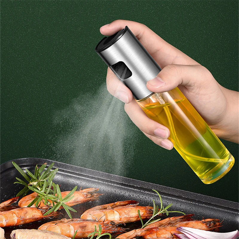 Kitchen Stainless Steel Olive Oil Sprayer Bottle Pump Oil Pot Leak-proof Grill BBQ Sprayer Oil Dispenser Salad Cookware Tools
Kitchen Stainless Steel Olive Oil Sprayer Bottle Pump Oil Pot Leak-proof Grill BBQ Sprayer Oil Dispenser Salad Cookware Tools