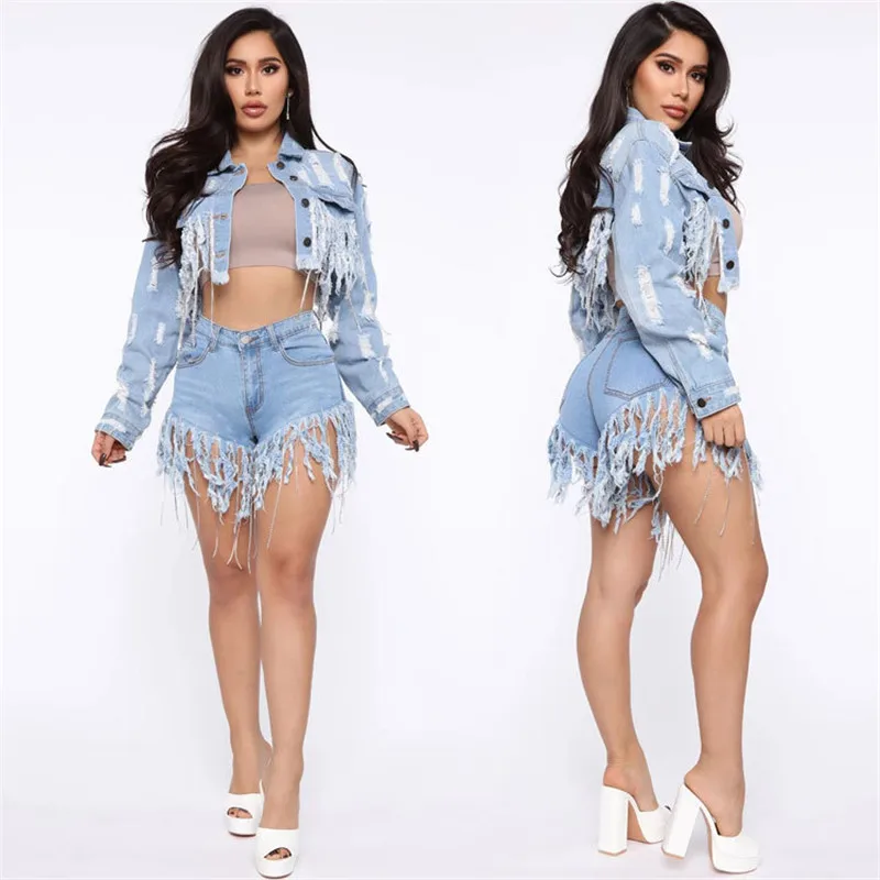 Good Quality Summer Jeans Shorts for Women Sexy Summer Clothes S-3XL Fitness Shorts with Tassel High Waist 2021
Good Quality Summer Jeans Shorts for Women Sexy Summer Clothes S-3XL Fitness Shorts with Tassel High Waist 2021