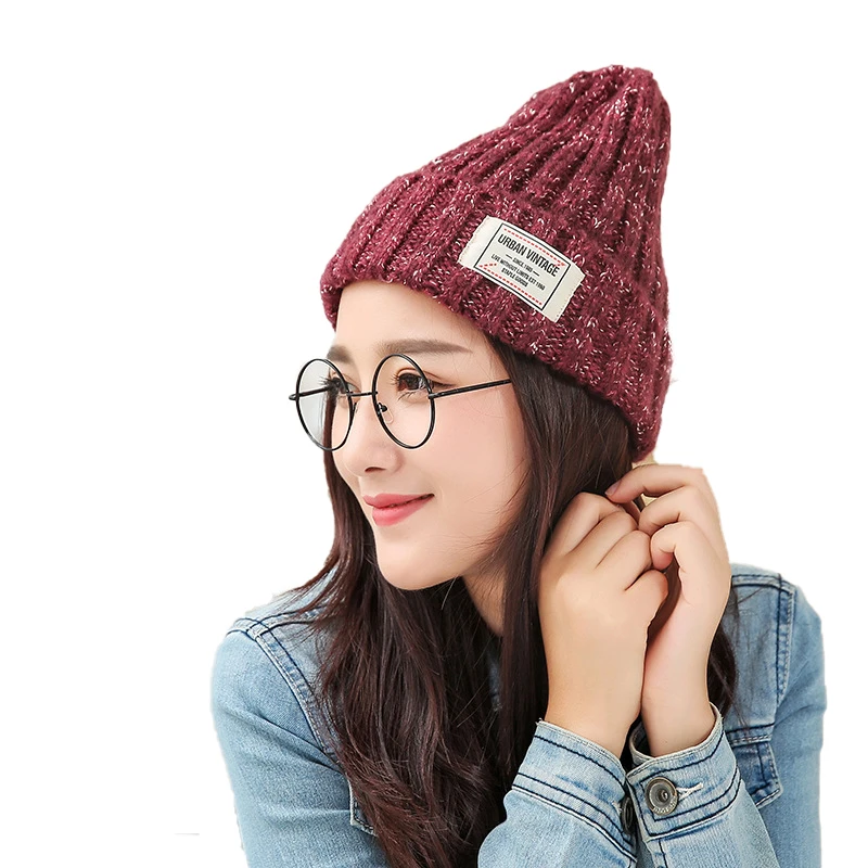Winter Hat Warm Knitting Women Girls Solid Candy Color Beanie Soft Cotton Knitted Kpop Style Woman Hat Cap
Winter Hat Warm Knitting Women Girls Solid Candy Color Beanie Soft Cotton Knitted Kpop Style Woman Hat Cap