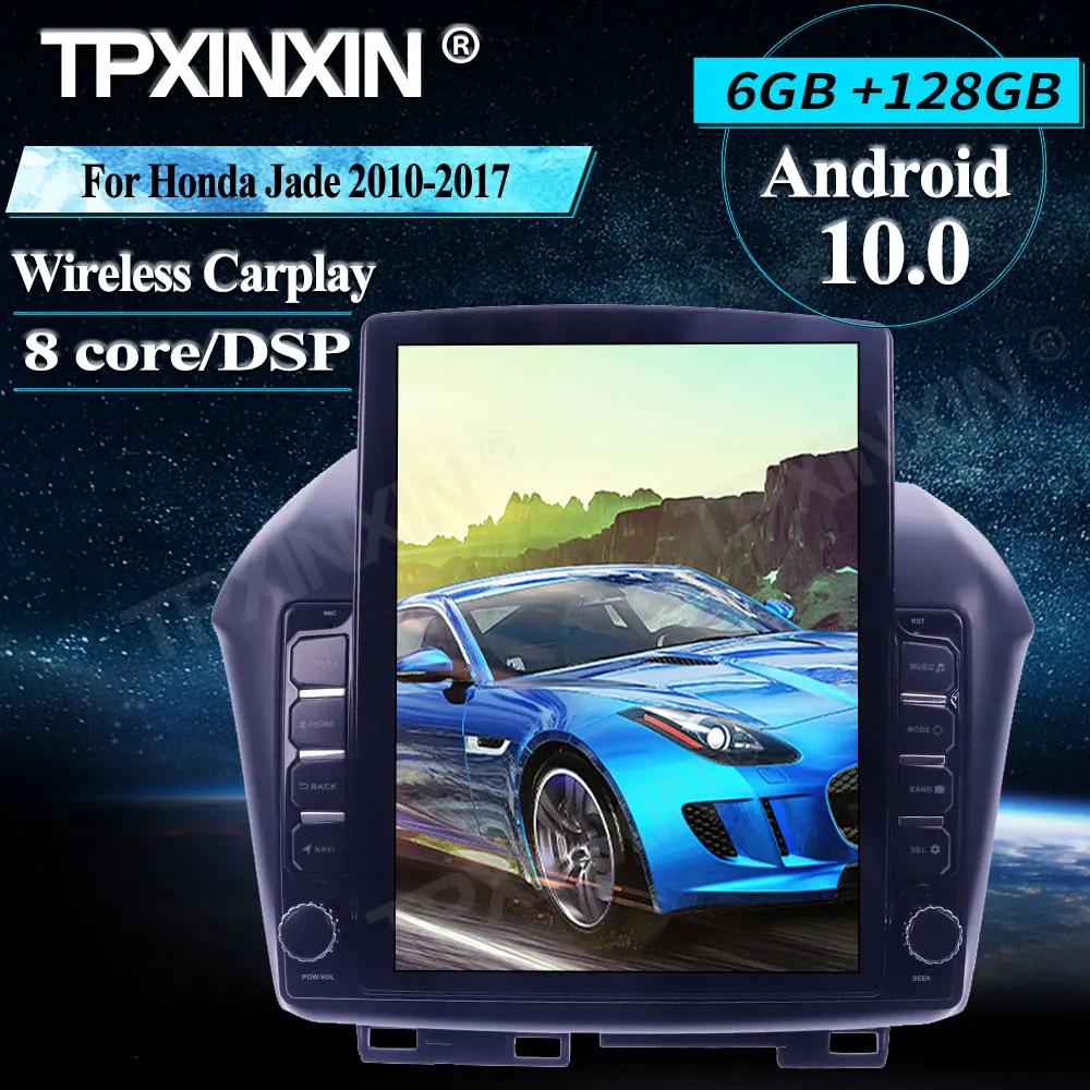 Автомагнитола для Honda Jade 2010-2017, Android, универсальный стереоприемник Carplay в стиле Tesla, 6 + 128G, автомобильный радиоприемник, mp3-плеер, радио
Автомагнитола для Honda Jade 2010-2017, Android, универсальный стереоприемник Carplay в стиле Tesla, 6 + 128G, автомобильный радиоприемник, mp3-плеер, радио