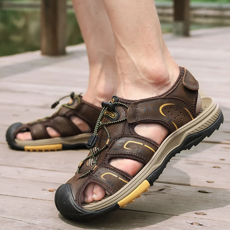 Sandalias Transpirables Breathable Shoes Men Sneakers Mesh Slip On Fashion Sandalias Cuero Hombre Sport Sandals
Sandalias Transpirables Breathable Shoes Men Sneakers Mesh Slip On Fashion Sandalias Cuero Hombre Sport Sandals