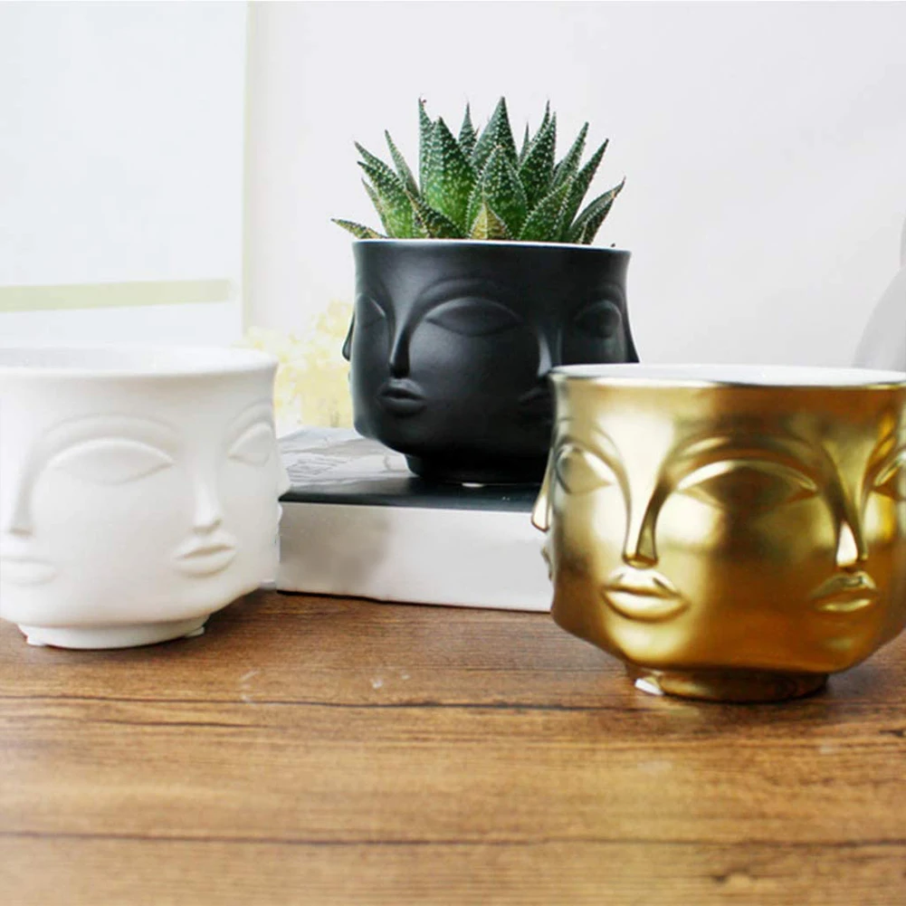 Man Face Flower Vase Cartoon Home Decoration Accessories Modern Ceramic Vase For Flowers Pot Succulent Abstract Flower Pots
Man Face Flower Vase Cartoon Home Decoration Accessories Modern Ceramic Vase For Flowers Pot Succulent Abstract Flower Pots