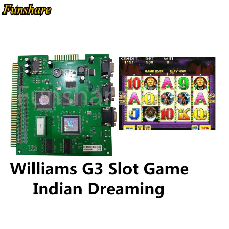 Slot Game Software Indian Dreaming Williams G3 Casino Slot Machine Game Board
Slot Game Software Indian Dreaming Williams G3 Casino Slot Machine Game Board