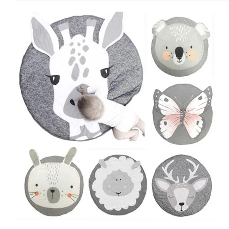 Детский игровой коврик CottonCartoon животных коврики для детей новорожденных ползунки одеяло круглый пол ковер коврик детской комнаты настенны...
Детский игровой коврик CottonCartoon животных коврики для детей новорожденных ползунки одеяло круглый пол ковер коврик детской комнаты настенны...