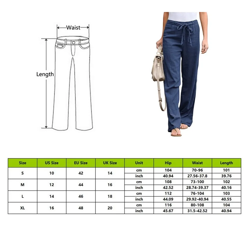 Casual Loose Pants Women's Autumn Trousers 2021 Solid Elastic High Waist Wide Leg Straight Pants Female Drawstring Long Turnip
Casual Loose Pants Women's Autumn Trousers 2021 Solid Elastic High Waist Wide Leg Straight Pants Female Drawstring Long Turnip