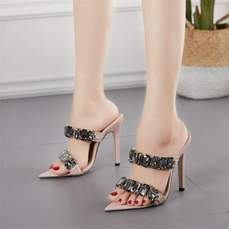 New ladies net celebrity female sandals with rhinestone women's shoes top ladies high heels 12CM sexy fashion show 4-10 11 
New ladies net celebrity female sandals with rhinestone women's shoes top ladies high heels 12CM sexy fashion show 4-10 11