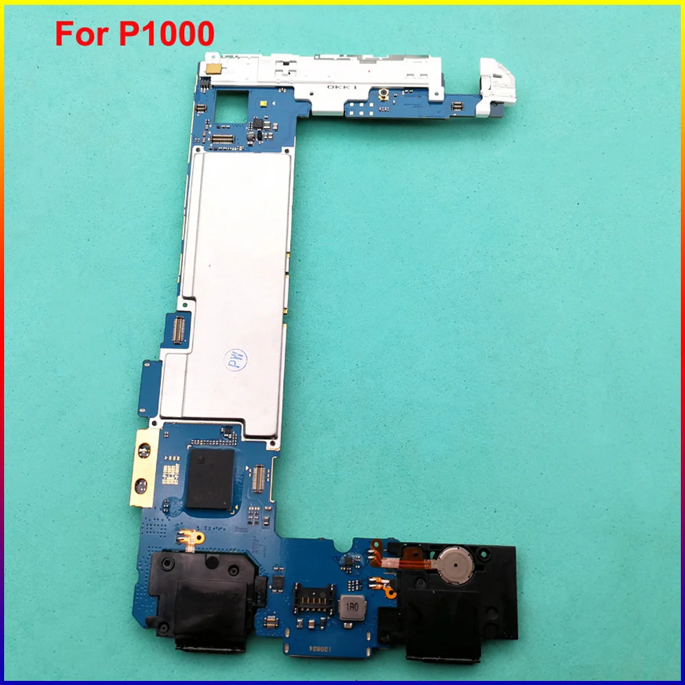 HAOYUAN.P.W Original Full Work Unlock Motherboard Circuits For Samsung Galaxy Tab P1000 Electronic Panel Global Firmware | Мобильные