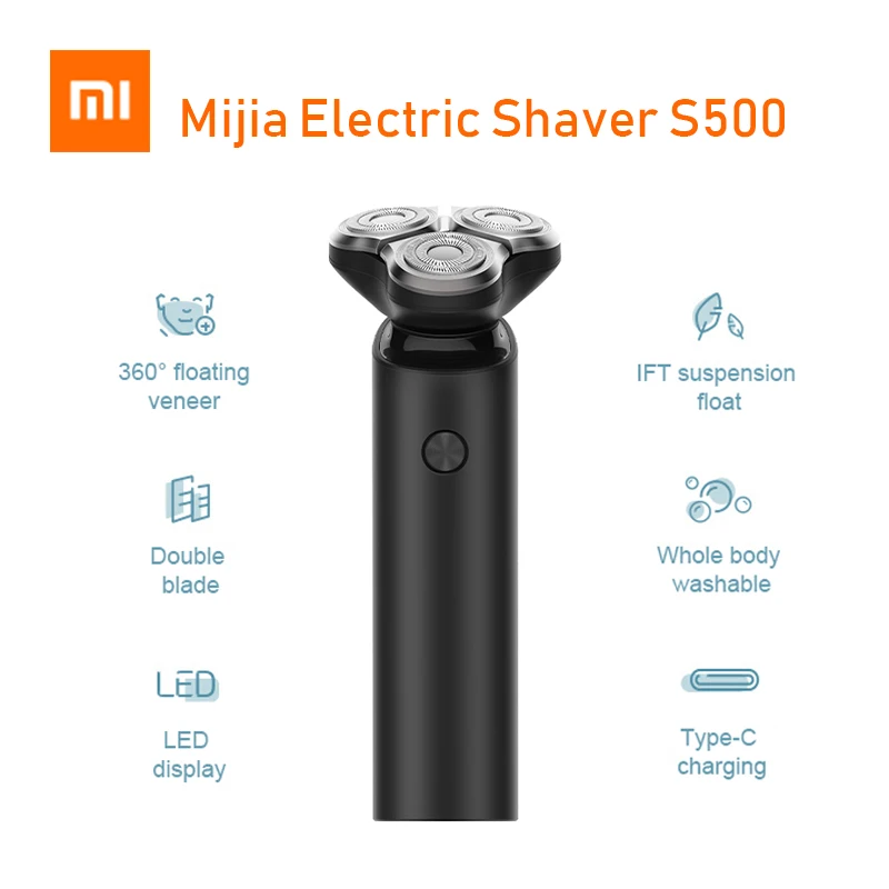 Xiaomi Mijia Electric Shaver S500 Black