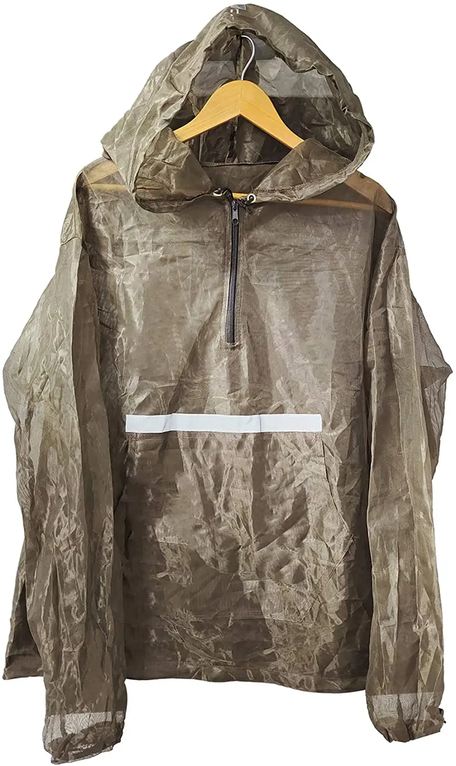 Aventik NEW Mosquito Jacket Cloth Super Fine Mesh Super light One Size For All Full Face Hood Keep Safe Cool UV Protection Great
Aventik NEW Mosquito Jacket Cloth Super Fine Mesh Super light One Size For All Full Face Hood Keep Safe Cool UV Protection Great