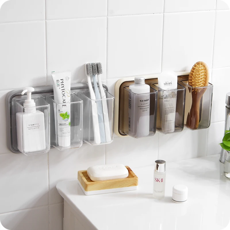 Wall-Mounted Storage Box Organizer for Bathroom Free Punching Toilet Cosmetic Makeup Rack Kitchen Tableware Storage Holder
Wall-Mounted Storage Box Organizer for Bathroom Free Punching Toilet Cosmetic Makeup Rack Kitchen Tableware Storage Holder