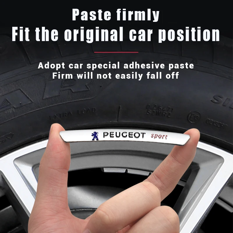 4pcs 3D Aluminum Car Wheel Hub Sticker Auto Badge Rim Decoration for Peugeot 307 peugeot 206 308 207 406 407 408 Car Accessories
4pcs 3D Aluminum Car Wheel Hub Sticker Auto Badge Rim Decoration for Peugeot 307 peugeot 206 308 207 406 407 408 Car Accessories