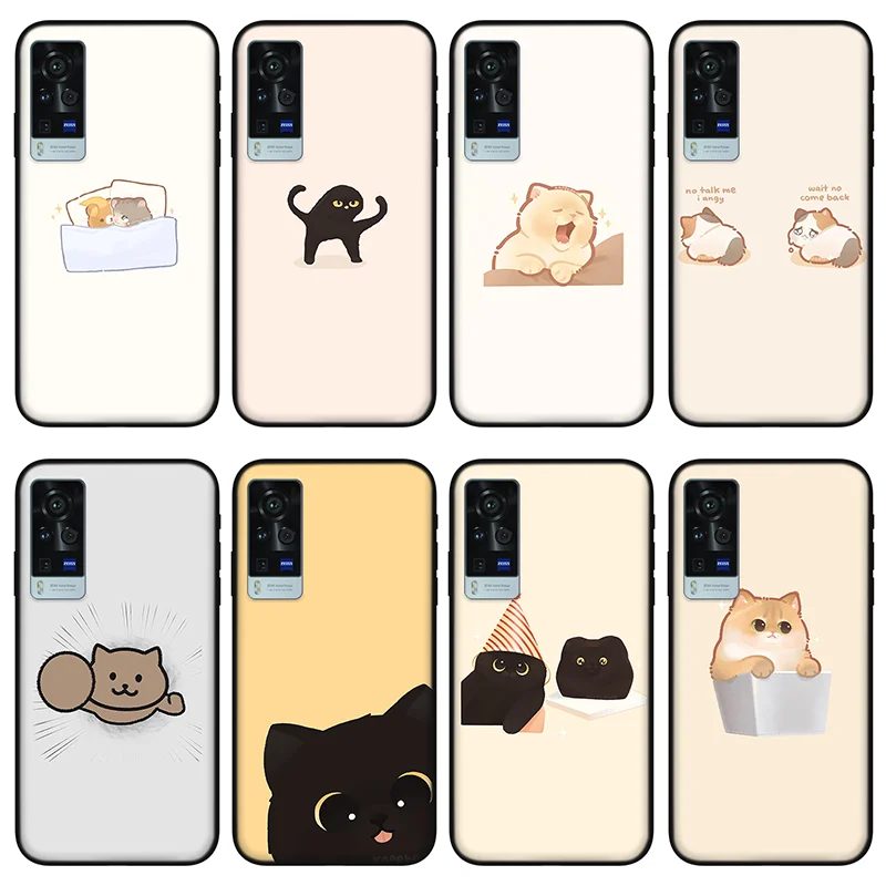 Kawaii cat Phone case for vivo x60 pro plus x50 s7 s9 x30 x27 s9e iQOO 7 3 5 z3 neo pro Anti-drop Silicone Case
Kawaii cat Phone case for vivo x60 pro plus x50 s7 s9 x30 x27 s9e iQOO 7 3 5 z3 neo pro Anti-drop Silicone Case